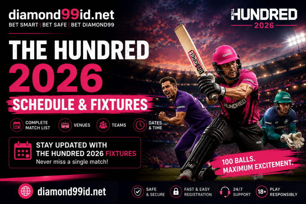 the hundred 2026 schedule